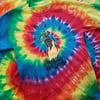 Bad Vibes Up in Smoke Tie Dye Shirt