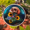 Skull & Succulent Sticker