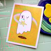 Wink Ghost Print