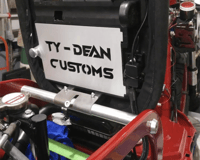 Image 4 of Honda Ruckus Glovebox Door with Easy Open Thumbscrew