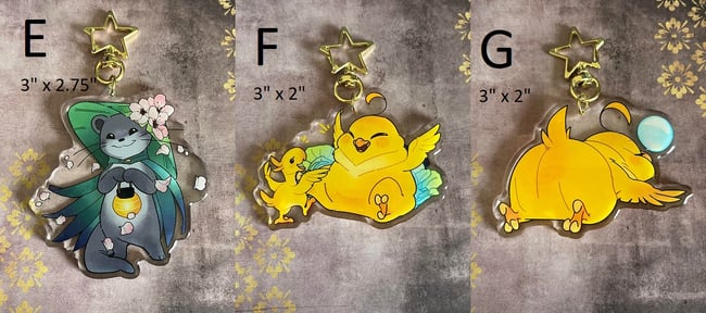 Exploring Eorzea Charms