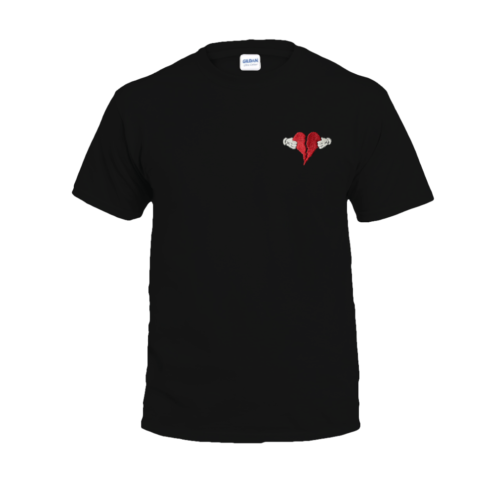 808's & Heartbreak T-Shirt Black | Qtpatch