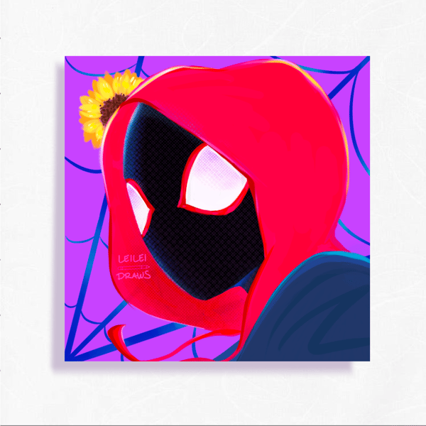 Image of Spiderman Miles Morales - Art Print