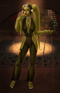 Oola in Jabba's Court