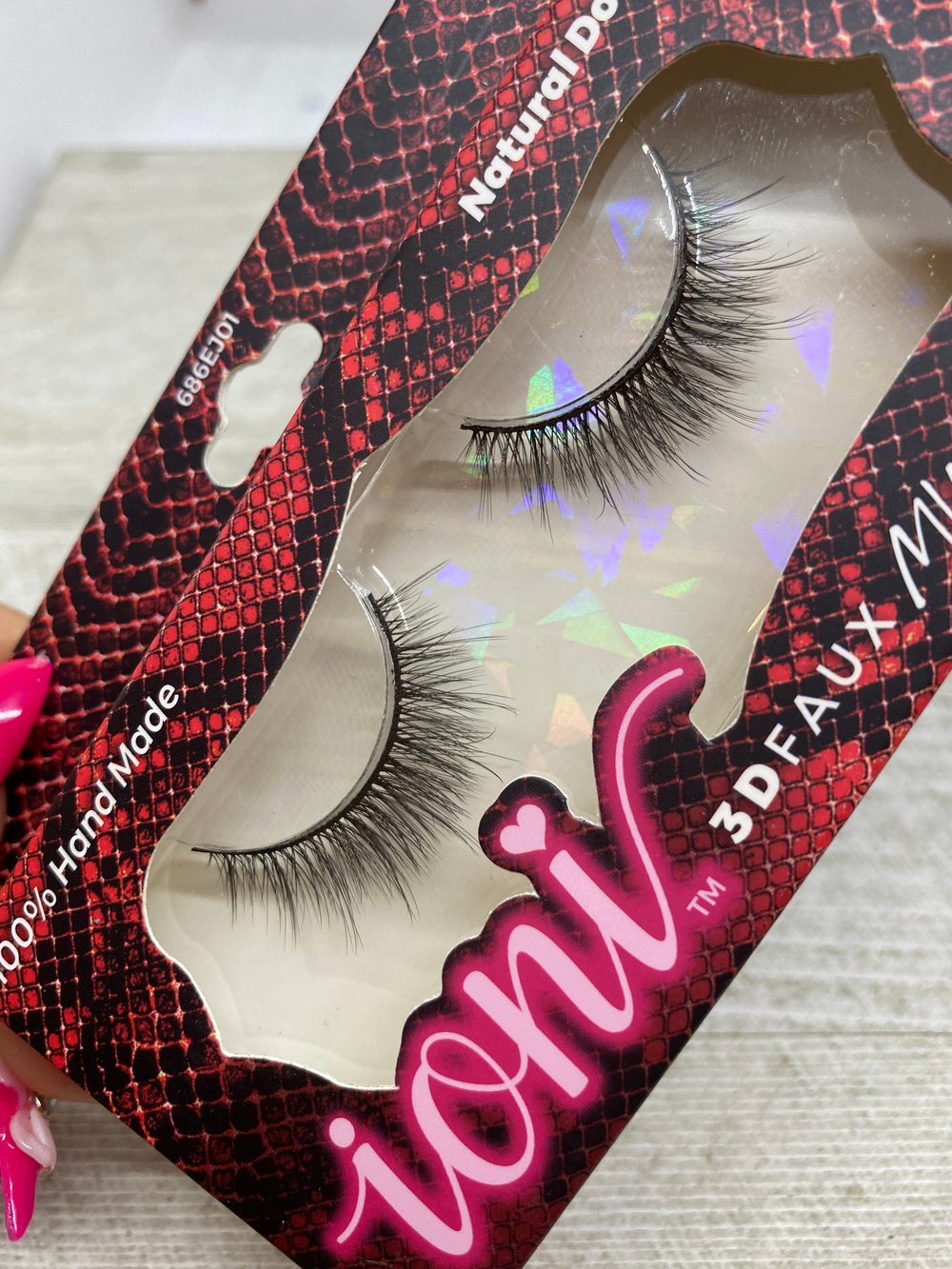 AMAZON IONI Natural Doll Light 3d faux mink lashes 