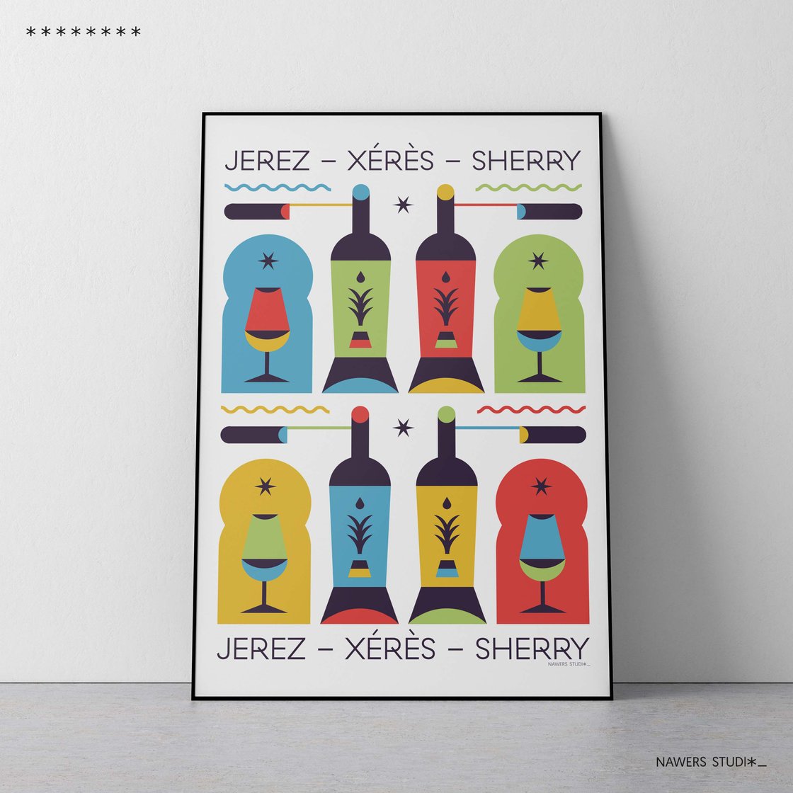 Image of POSTER Jerez - Xérès - Sherry