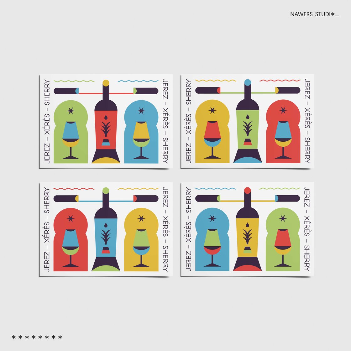 Image of POSTALES Jerez - Xérès - Sherry