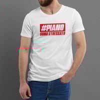 Image 2 of T-Shirt Uomo G - #PIANO - Sono Stressato (Nsl028)