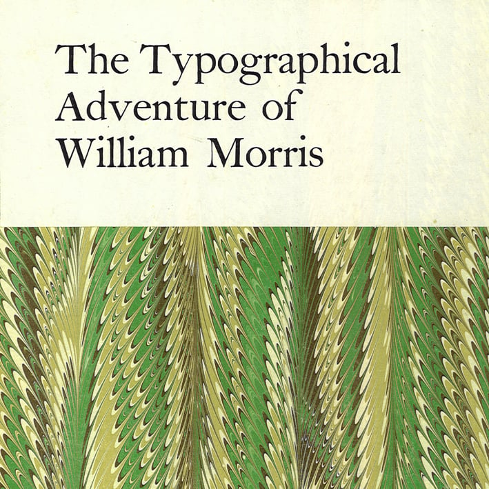 Image of The typographical adventure of William Morris