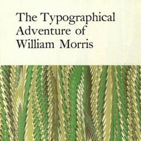 Image 1 of The typographical adventure of William Morris