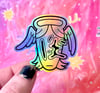 angel head sticker