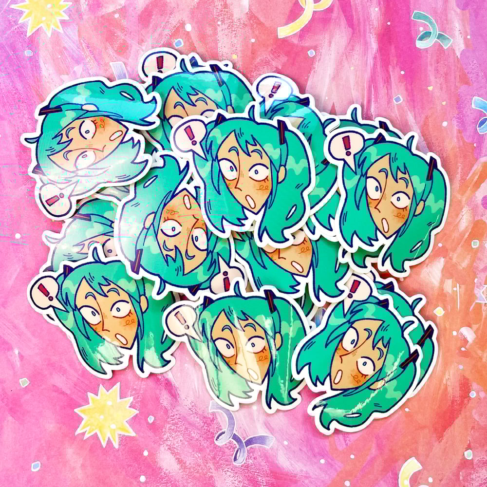 miku "!" sticker