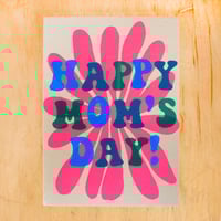 Mom's Day Flower Greeting Card
