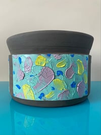 8" stoneware planter