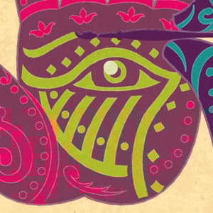 Image of 'Henna Hands' Open Edition Art Print