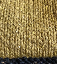 Image 2 of Black Isle Beanie - Dath Buidhe Agus Dubh.