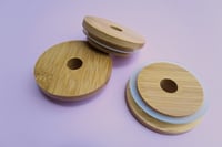 Image 1 of Bamboo Lids for Cups