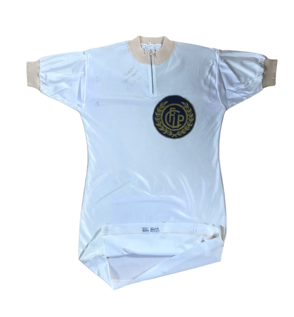 Gary Wiggins ðŸ‡¦ðŸ‡º 1984 European Madison Championships ceremonial jersey  