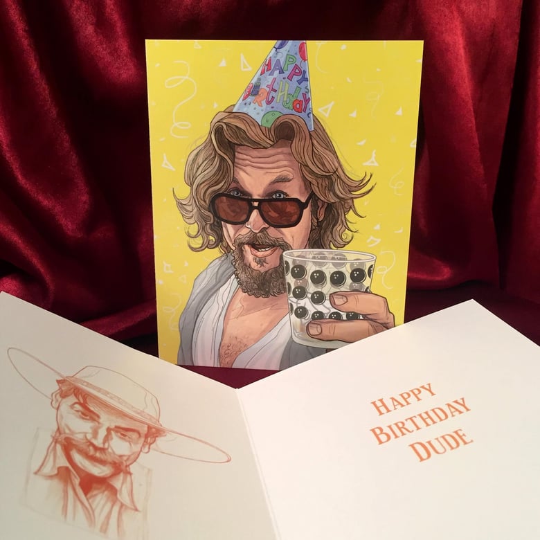 Image of The DUDE Birthday Card