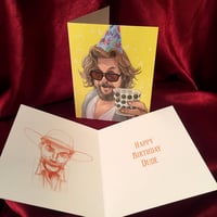 Image 2 of The DUDE Birthday Card