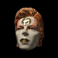 Image 1 of 'Ziggy Stardust' Special Edition Painted Ceramic Face Sculpture