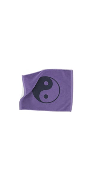 Image of Yin Yang Hand Towel <div>Pansy & Navy</div>