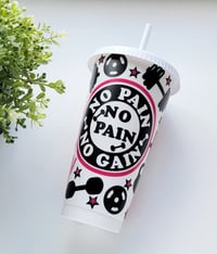 Image 1 of No Pain No Gain 22oz. Cold Liquid Tumbler