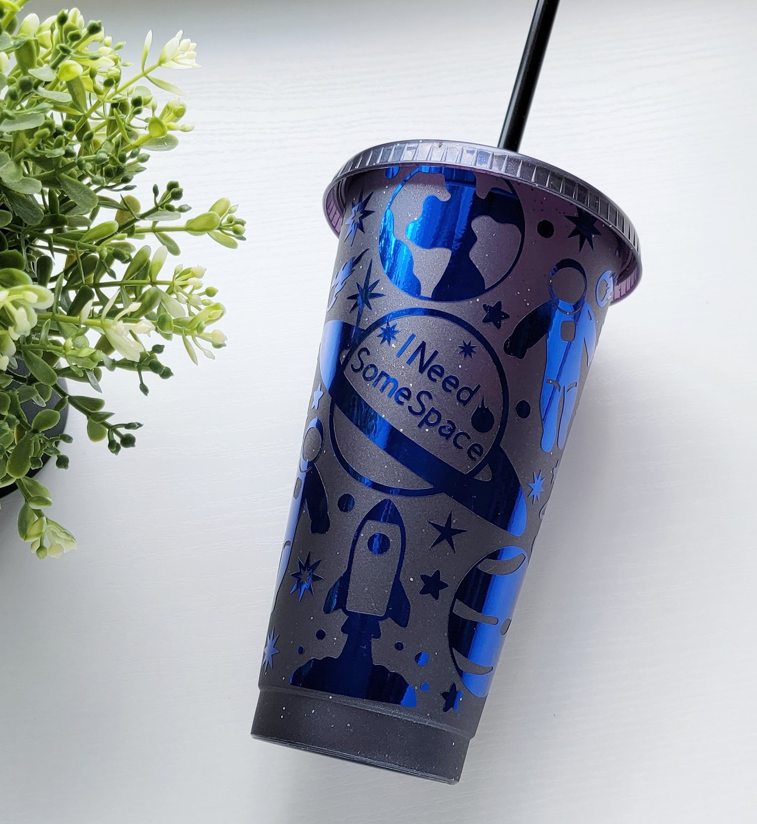 Image of I Need Some Space 22oz Cold Liquid Tumbler