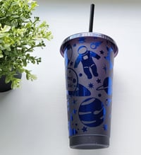 Image 2 of I Need Some Space 22oz Cold Liquid Tumbler