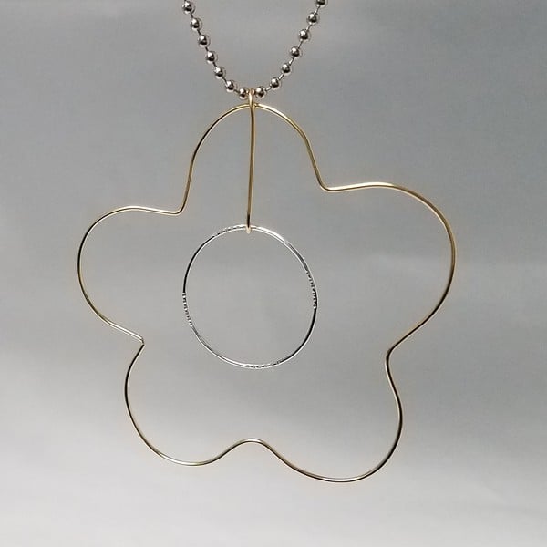 Image of Modern blossom pendant