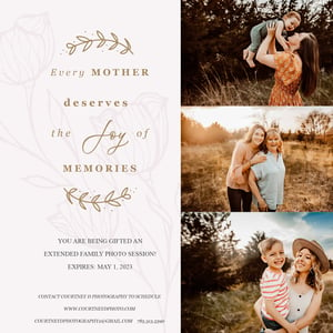 Image of Mother's Day Gift Certificates 2024