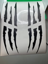 Image 3 of Universal Claw Vinyl Decals for Any Vehicle