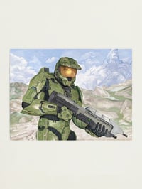 Master Chief print 