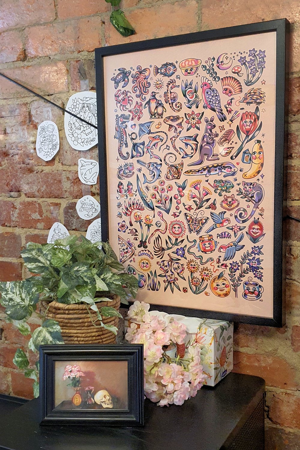 Flora and Fauna A2 Poster