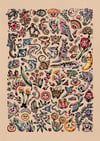 Flora and Fauna A2 Poster