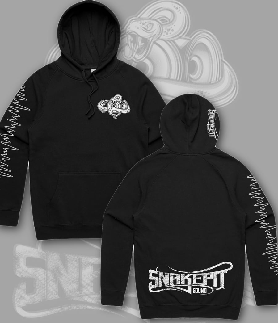 Image of SNAKEPIT White Hoodie