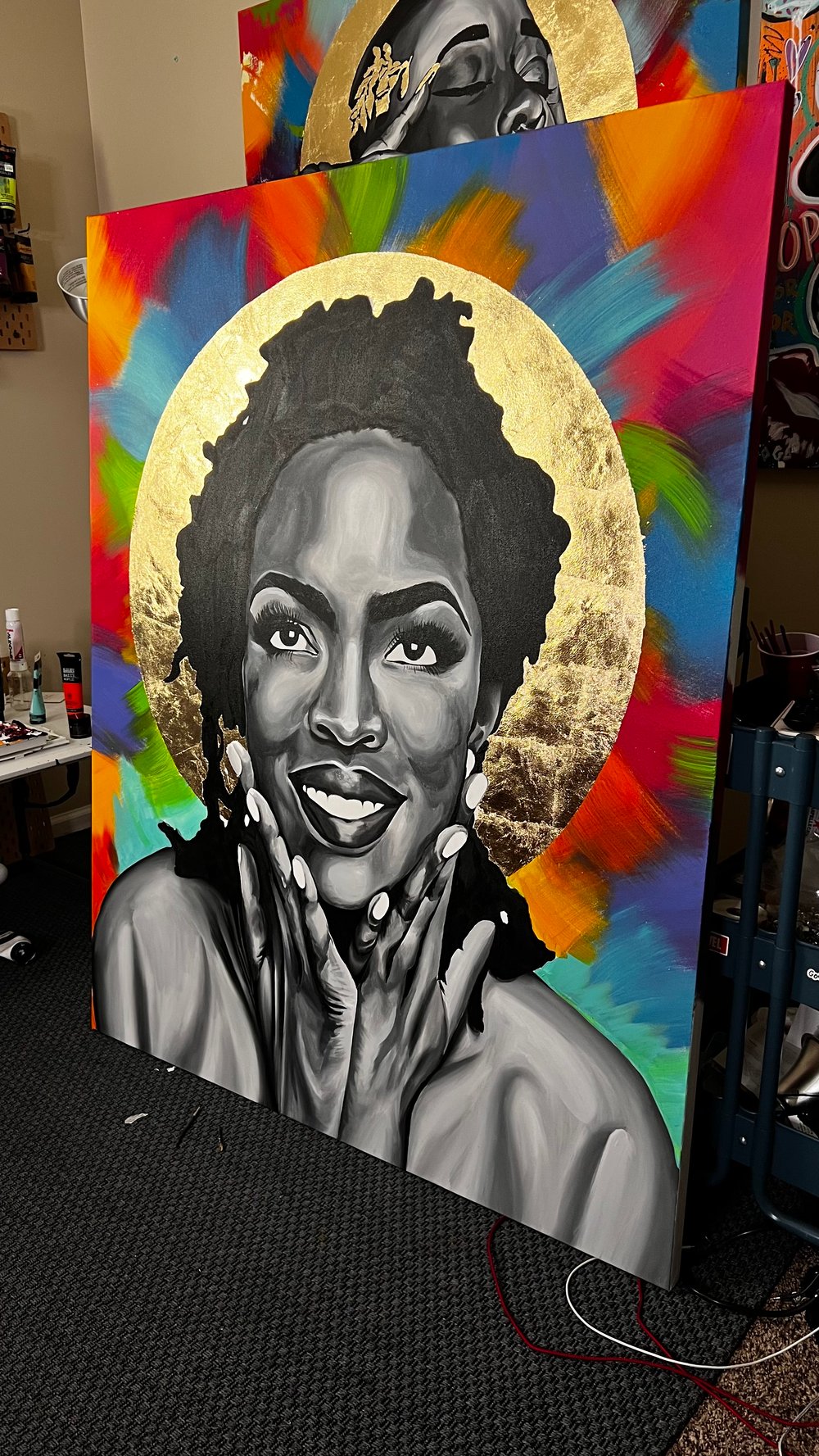 Image of Lauryn Hill -Canvas Print 