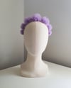 TULLE PUFF HEADBAND : LILAC
