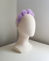 TULLE PUFF HEADBAND : LILAC