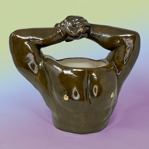 Image of Large Flex Planters with 22Kt Gold