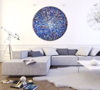 Image 5 of Nix regina orbis IV - 90x90cm