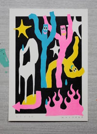 Image of The Wobbly Ones Riso Print 