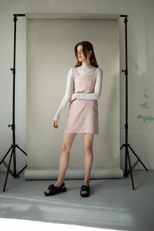 Image of Palette Pink Tencel Dress