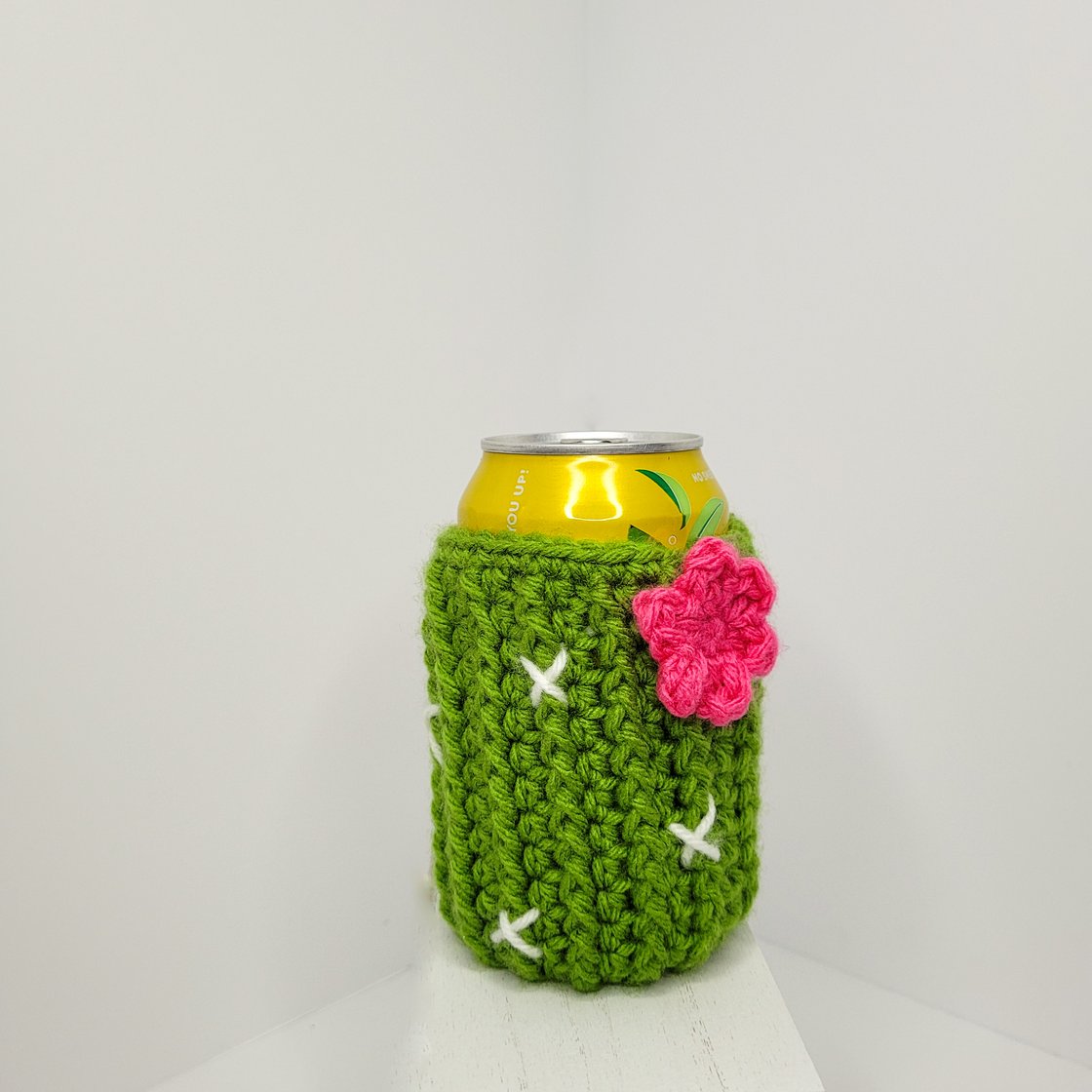 Image of Cactus Coozie | Handmade Crochet Cup Coozies