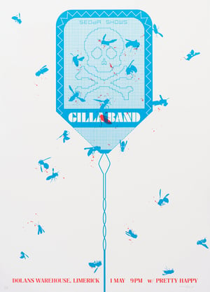 Image of Gilla Band - Dolan's Limerick gig poster
