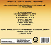 Image 2 of Don Ellis Hindustani Sextet Live at UCLA. Vol 1