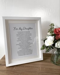 Image 4 of Framed personalised rhyme