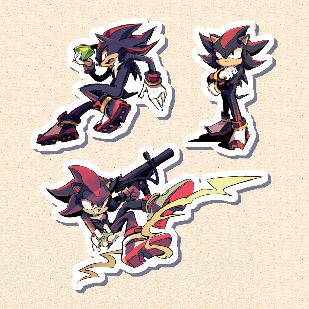 Shadow the hedgehog | Sticker