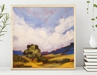 Image 3 of Landscape painting on canvas, landscape painted in acrylic, landscape painting, landscape