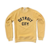 Detroit City Fleece Sweatshirt (Mustard)